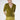 Front view of Artemisa Cashmere Cardigan Juniper in rich green Italian cashmere with V-neckline and ribbed detailing.