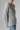 Side view of Castor Cashmere Pullover Shark highlighting volume sleeves and modern relaxed shape.