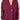 Front view of Dolci Shiraz Cashmere Cardigan — Italian-made deep Shiraz cable-knit cashmere with ribbed detailing and button closure.
