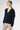 Close-up of Erro Cashmere Cardigan Beluga showing premium Italian cashmere texture and tonal button details.