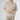 Front view of Erro Cashmere Cardigan Sphinx in warm beige Italian cashmere with relaxed fit and V-neckline.