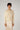 Front view of Amato Cashmere Pullover Lapponia in soft cream Italian cashmere with relaxed silhouette.