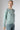 Premium women cashmere cardigan – side view of Ginan Cashmere Cardigan Dew in light blue Italian knitwear.