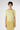 Buy Ginan Cashmere Pullover Moonwalk online – front view of luxury Italian cashmere short sleeve sweater in soft pastel yellow for women.