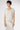 Front view of the Hamlet Cashmere Pullover Lapponia in soft neutral beige, highlighting its relaxed silhouette and elegant neckline.