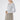 Side view of La Spezia Gris Claro eco cotton longsleeve top